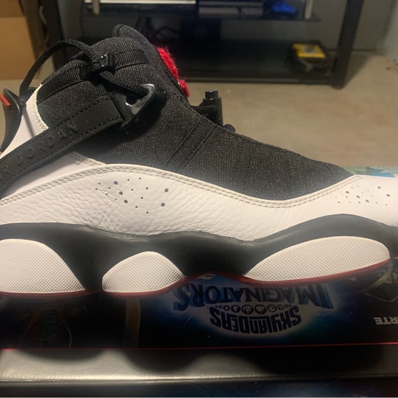 Jordan 6 Rings      black/white - Gym red - Black - Picture 2 of 9